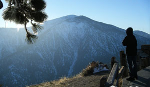 Mount Baden-Powell in Wrightwood CA from Inspiration Point.