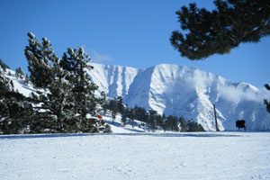 Mountain High Ski Resort in Wrightwood California.