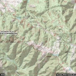 Map of Jackson Flat Group Campground - Wrightwood CA