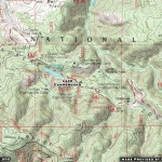 Map of Lake Campground - Wrightwood CA