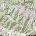 Map of Blue Ridge Campground - Wrightwood CA