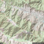 Map of Guffy Campground - Wrightwood CA