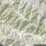 Map of Lupine Campground - Wrightwood CA