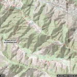 Map of Cabin Flat Campground - Wrightwood CA