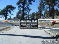 Road to Jackson Flat Group Campground from Grassy Hollow - Wrightwood CA Camping