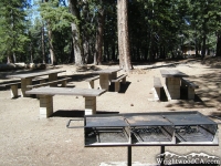 Campsite in Jackson Flat Group Campground - Wrightwood CA Camping