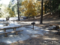 Campsites in Apple Tree Campground - Wrightwood CA Camping