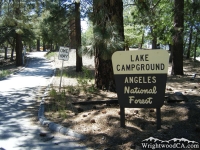 Lake Campground at Jackson Lake - Wrightwood CA Camping