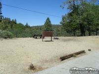 Campsite in Lake Campground - Wrightwood CA Camping