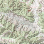 Map of Acorn Canyon - Wrightwood CA