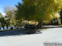 Parking Lot at Jackson Lake - Wrightwood CA