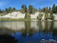 Reflection on Jackson Lake - Wrightwood CA