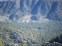 Looking down at Swarthout Valley from Blue Ridge - Wrightwood CA