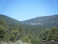 Blue Ridge (left), Swarthout Valley (center) and Table Mountain (right) - Wrightwood CA