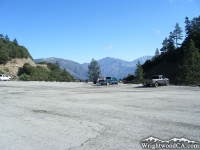 Parking Lot of Vincent Gap at bottom of Mt Baden Powell - Wrightwood CA