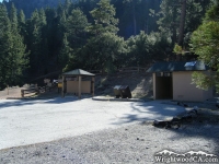 Vincent Gap with Mt Baden Powell, Bighorn Mine, and Mine Gulch Trail heads - Wrightwood CA