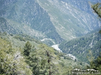Mine Gulch and its intersection with San Gabriel River Basin (East Fork) - Wrightwood CA