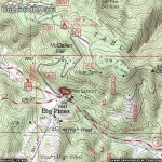 Map of Big Pines Nature Trail - Wrightwood CA Hiking