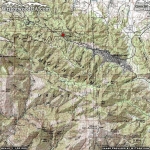 Big Pines Nature Trail Area Map - Wrightwood CA Hiking