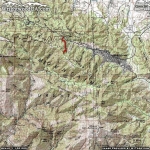 Blue Ridge Trail Area Map - Wrightwood CA Hiking