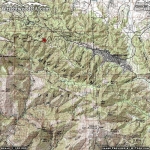 Lightning Ridge Nature Trail Area Map - Wrightwood CA Hiking