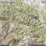 Pacific Crest Trail (Guffy Campground to Wright Mountain) Area Map - Wrightwood CA Hiking