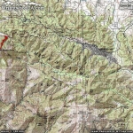 Mt Baden Powell Trail Area Map - Wrightwood CA Hiking