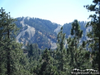 Looking across at Mt High