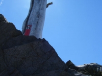 Trail Marker #14 on Lightning Ridge Nature Trail - Wrightwood CA Hiking