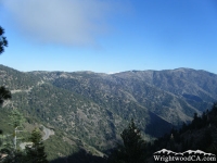 Blue Ridge viewed from Mt Baden Powell Trail - Wrightwood CA Hiking