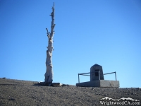 Boy Scout Monument on Mt Baden Powell - Wrightwood CA Hiking