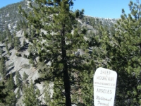 Start of North Backbone Trail on backside of Wright Mountain - Wrightwood CA Hiking