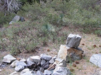 Campsite near bottom of Dawson Peak Trail - Wrightwood CA Hiking