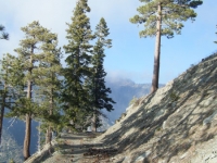 Climbing Pine Mountain Ridge on the Fish Fork Trail - Wrightwood CA Hiking