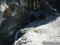 Mining tunnels on Bighorn Mine Trail - Wrightwood CA Hiking