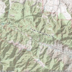 Map of Table Mountain - Wrightwood CA