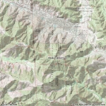 Map of Wright Mountain - Wrightwood CA