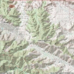 Map of Circle Mountain - Wrightwood CA