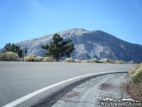 Mt Baden Powell and Highway 2 at Inspiration Point - Wrightwood CA Mountains