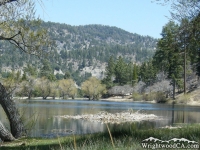 Table Mountain in background of Jackson Lake - Wrightwood CA Mountains