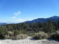 View of Circle Mountain (left) and Blue Ridge (right) from Table Mountain - Wrightwood CA Mountains