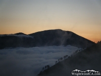 Sunset with Mt Baden Powell - Wrightwood CA Mountains