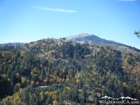 Mt Baden Powell as viewed from Table Mountain turnout - Wrightwood CA Mountains