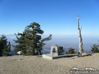 Boy Scout Monument on the peak of Mount Baden Powell - Wrightwood CA Mountains