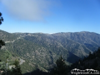 South side of Blue Ridge as viewed from Mt Baden Powell - Wrightwood CA Mountains