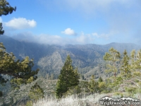 South side of Blue Ridge as viewed from Fish Fork Trail - Wrightwood CA Mountains