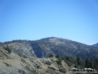 Inspiration Point in front of Blue Ridge - Wrightwood CA Mountains