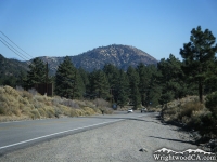 Circle Mountain and Highway 2 - Wrightwood CA Mountains