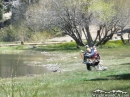 Fishing at Jackson Lake in Spring. - Wrightwood CA Photos