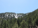 Snow melting off San Gabriel Mountains in Spring. - Wrightwood CA Photos